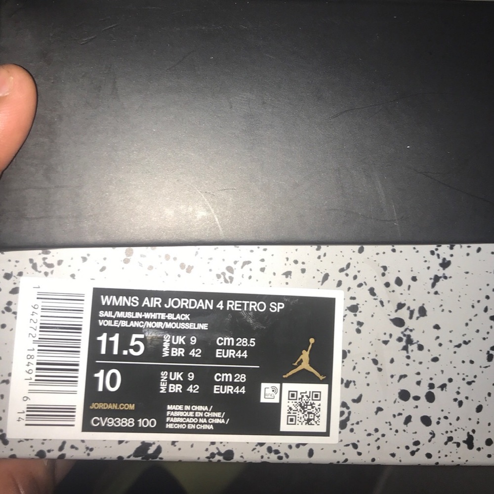 Air Jordan 4 OffWhite